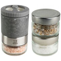 Zestaw młynek do soli + przyprawy, 11 cm, Maestro