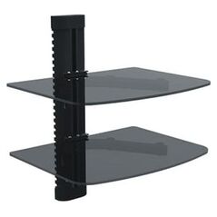 Red Eagle Διπλό γυάλινο ράφι τηλεόρασης Red Eagle TWO