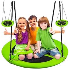 Κούνια Malatec Κούνια φωλιά 100cm πράσινο-μαύρο 23514