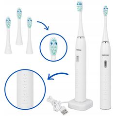 ΗΛΕΚΤΡΙΚΗ ΟΔΟΝΤΟΒΟΥΡΤΣΑ ZTB 6010W 40000 δονήσεις/λεπτό