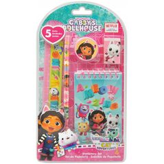 Σετ Σχολικών Αξεσουάρ Koci Domek Gabi Σημειωματάριο Μολύβι Χάρακας Γόμα / Gd00036