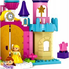 Klocki konstrukcyjne magiczny zamek ksiÄÅ¼niczek 113 elementÃ³w