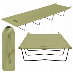 NC3504 ŁÓŻKO POLOWE ULTRA LIGHT ZIELONE NILS CAMP