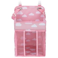 Aptel ΟΡΓΑΝΩΤΗΣ για Παιδικό Κρεβάτι Διαχωριστικά και Τσέπες ροζ AG637C