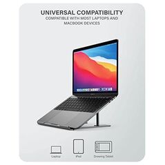 Alogic Alogic Metro Βάση φορητού υπολογιστή φορητή και ρυθμιζόμενη spacegrau