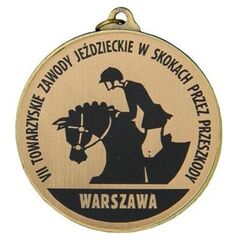 Μετάλλιο Victoria Sport από μέταλλο με χάραξη σε φύλλο