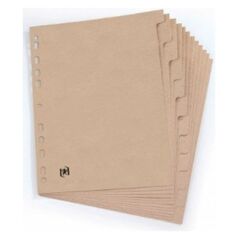 Διαχωριστικό Oxford 100204955 Χαρτόνι Μπεζ 12 τεμ.