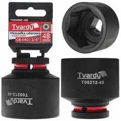 Καρυδάκι κρούσης 3/4" 6-γωνιακό 48mm CR-MO (4/16)