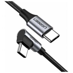Καλώδιο USB Ugreen USB-C - USB-C 1 m Μαύρο (50123)