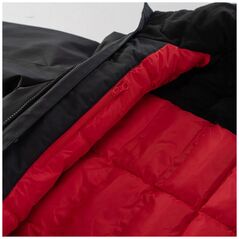 Ανδρικό μπουφάν hitec Ανδρικό πουπουλένιο μπουφάν με κουκούλα, ζεστό, για σκι, καπιτονέ Hi-tec Helten μέγεθος S