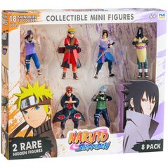NARUTO SHIPPUDEN FIGURES - 8 PACK DELUXE EDITION VER. B