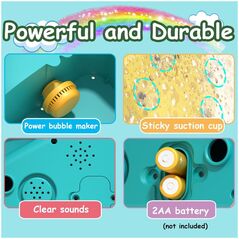 Woopie Woopie Παιχνίδι Μπάνιου Δεινόσαυρος για Δημιουργία Αφρού Πορτοκαλί