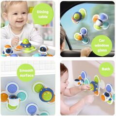 Woopie WOOPIE BABY Κοσμικός Spinner Pop-it Αισθητηριακό Παιχνίδι Ανταλλάξιμο 3 τεμ.