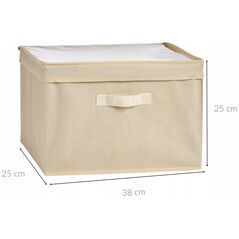 Kipit Υφασμάτινος διοργανωτής ντουλάπας BOXX με λαβή, 20 l