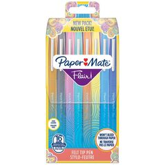 Paper Mate Στυλό Flair 0,7 mm διάφορα χρώματα 16 τεμ.