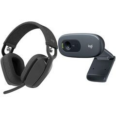 Ακουστικά Logitech Zone Vibe 100 (981-001213) + C270 (960-001063)