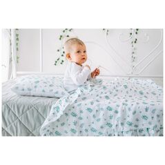 Pulp PULP-ΜΟΥΣΕΛΙΝΟ ΚΟΥΒΕΡΤΑ ΧΩΡΙΣ ΓΕΜΙΣΜΑ 90X100CM-ΦΥΛΛΑ