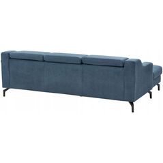 Γωνιακός καναπές δεξιάς πλευράς μπλε GLOSLI Lumarko!