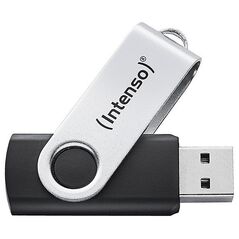 Intenso USB 256GB OFFICE LINE 3.2 Gen1 Silver-Black USB μνήμη USB Τύπου-A 3.2 Gen 1 (3.1 Gen 1) Μαύρο, Ασημί