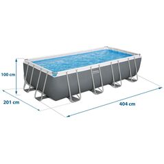 Bestway Basen stelażowy Power Steel 404x201cm 10w1 (56442)
