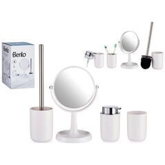 Σετ Μπάνιου Berilo Λευκό πολυπροπυλένιο (4 Τεμάχια)