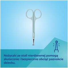 Canpol Zestaw piel. do paznokci pink