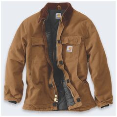 Παραδοσιακό Μπουφάν Carhartt Firm Duck BROWN