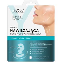 LBIOTICA / BIOVAX L`BIOTICA Lifting Strefy Y Ενυδατική μάσκα ισχυρής αντιρυτιδικής δράσης