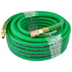 Rockforce Ενισχυμένος πνευματικός λαστιχένιος σωλήνας 10mm x 15m με ταχυσύνδεσμους