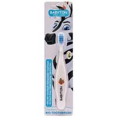 Babyton, Bio Οδοντόβουρτσα, Zebra, 12m+