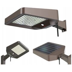 Ανεξάρτητος ηλιακός φωτισμός LED με έλεγχο μέσω εφαρμογής, αισθητήρα PIR και υψηλή φωτεινότητα