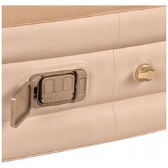 Φουσκωτό Στρώμα Διπλό King Size Μπεζ + Ηλεκτρική Αντλία Nils Camp