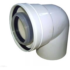 Almeva LIK αγκώνα 87° DN80/125