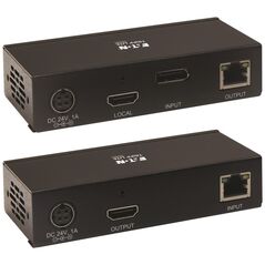Eaton Eaton Tripp Lite Series DisplayPort σε HDMI μέσω Cat6 Extender Kit με υποστήριξη KVM, 4K 60Hz, 4:4:4, USB, PoC, HDCP 2.2, έως 230 ft., TAA - Επέκταση για Βίντεο/Ήχο - HDMI, DisplayPort - μέσω CAT 6 - έως 70 m - Συμμόρφωση TAA - για P/N: B127A