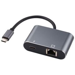 Προσαρμογέας USB MicroConnect Microconnect USB3.1CETHPDBA αλλαγή φύλου / καλώδια USB C RJ-45 Μαύρο