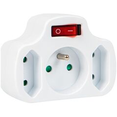 Blow 98-608# Πολύπριζο r-12ws pr 3 υποδοχές με διακόπτη