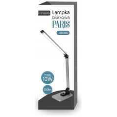 Φωτιστικό SVENSSON Light γραφείου 350 lumen 10W ασημί, μοντέλο Paris