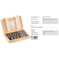 Σετ τρυπανιών BOSCH Auger 6 τεμ