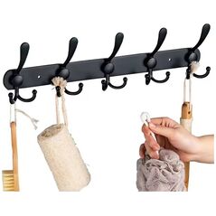 ATL DA200 Κρεμάστρα τοίχου 45cm μαύρη