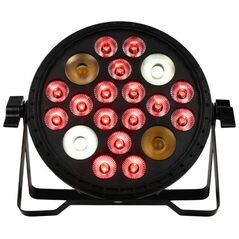 Προβολέας σκηνής LIGHT4ME LIGHT4ME MULTIPAR 416 RGB-UV+WW/CW φωτισμός LED για εκδήλωση διακόσμηση με φως τηλεχειριστήριο