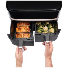 Airfryer 27680-56/RH Satisfry Dual Basket Air Fry