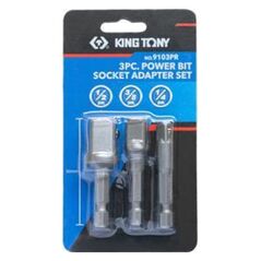 King Tony KT ΑΚΡΟ ΣΥΝΔΕΣΗΣ ΥΠΟΔΟΧΗΣ ΣΕΤ 3τμχ. KT9103PR