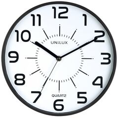 Ρολόι Unilux Pop 28.5cm μαύρο