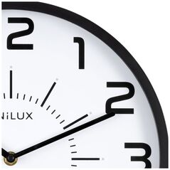 Ρολόι Unilux Pop 28.5cm μαύρο