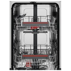 Πλυντήριο πιάτων AEG 45 cm pločio ner.plieno spalvos indaplovė AEG FFB62427ZM