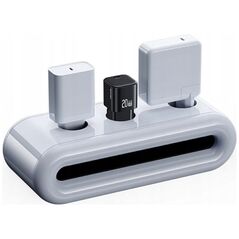 Φορτιστής τοίχου 20W 1xUSB-C + καλώδιο USB-C Λευκό