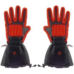 Glovii Θερμαινόμενα, δερμάτινα γάντια σκι, μεγέθη: XL (GS5XL)