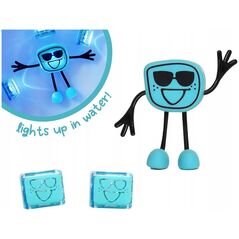 Duronic Glo Pals, Μπάνιο χαρακτήρα Blair - σετ με δύο αισθητηριακούς κύβους που φωτίζουν στο νερό
