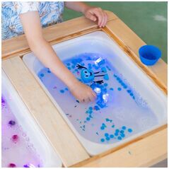 Duronic Glo Pals, Μπάνιο χαρακτήρα Blair - σετ με δύο αισθητηριακούς κύβους που φωτίζουν στο νερό