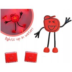 Duronic Glo Pals, Μπάνιο Φιγούρα Sammy - σετ με δύο αισθητηριακούς κύβους που φωτίζουν στο νερό
